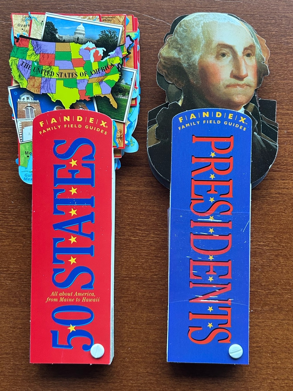 Two Fandex Field Guides - presidents and states
